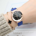 Gogoey Watches Ladies High Quality Leather Starry Sky Watch Woman Fashion Diamond Elegant Women Dress Bracelet Relogio Feminino